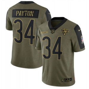 Nike Chicago Bears 34 Walter Payton 2021 Olive Salute To Service Limited Jersey Dyin,We sell and wholesale Nike Chicago Bears 34 Walter Payton 2021 Olive Salute To Service Limited Jersey Dyin on line form chian!